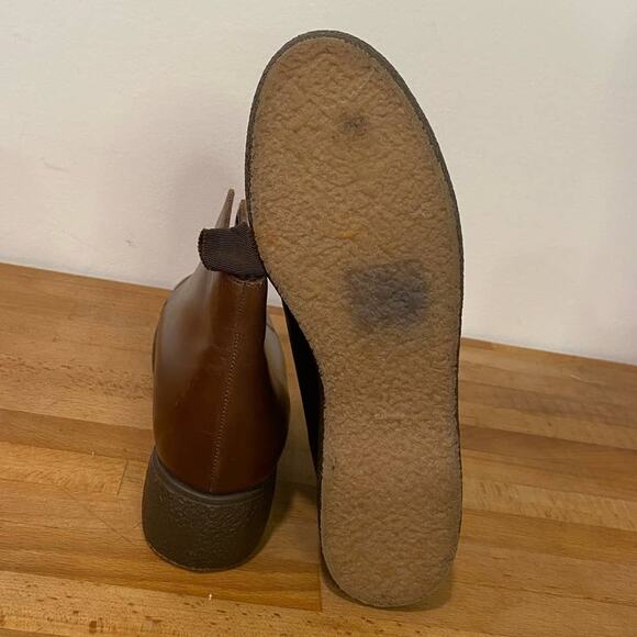 Robert Clergerie Made in France Brown Leather Booties 6.5us - Picture 9 of 10